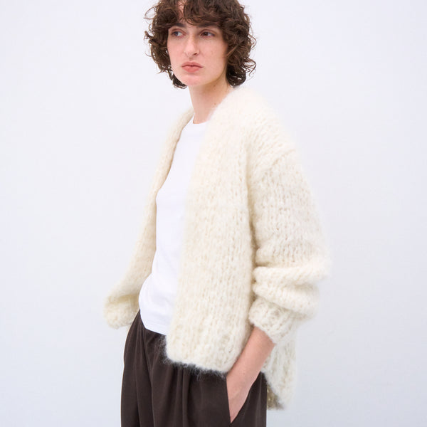 HAND KNIT | CARDIGAN – ATON | エイトン