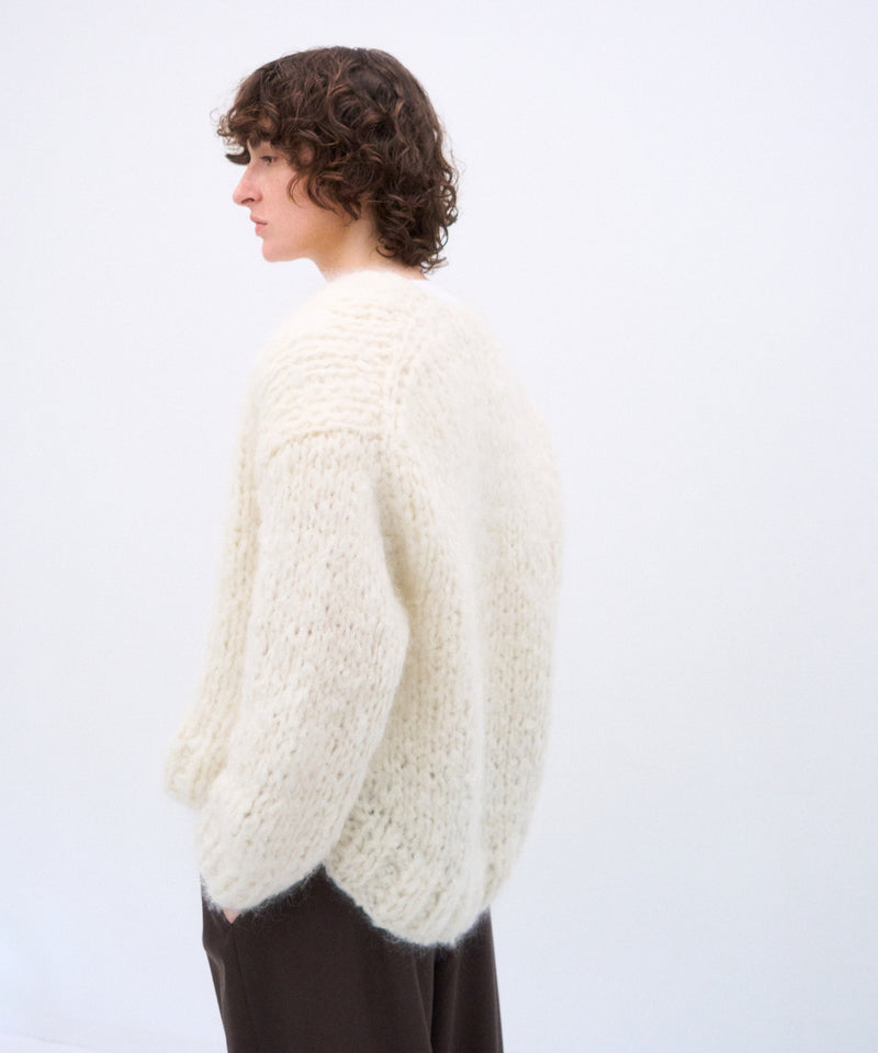 HAND KNIT | CARDIGAN – ATON | エイトン
