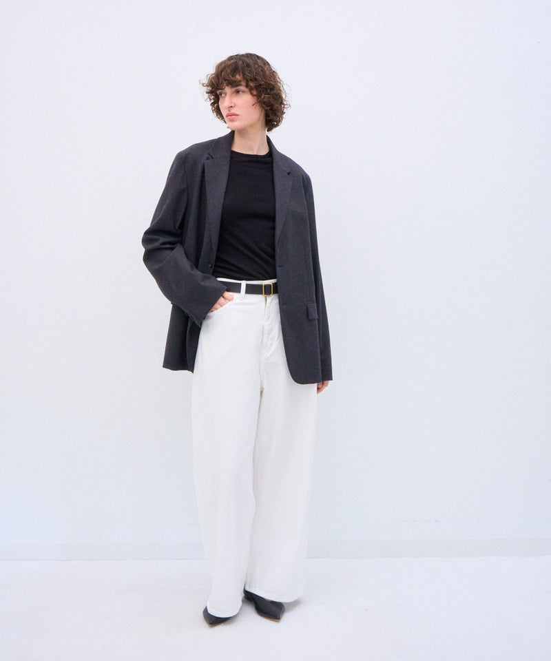 MERINO COLLEGE FLANNEL | TAILORED JACKET – ATON | エイトン