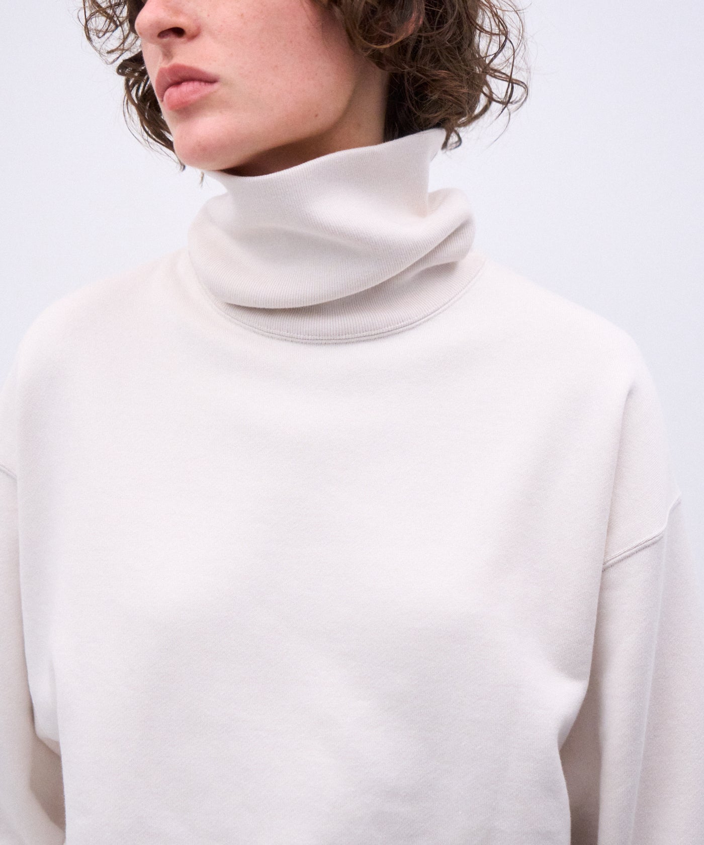 ZERO AZUMA URAKE | HIGH NECK SWEAT SHIRTS – ATON | エイトン