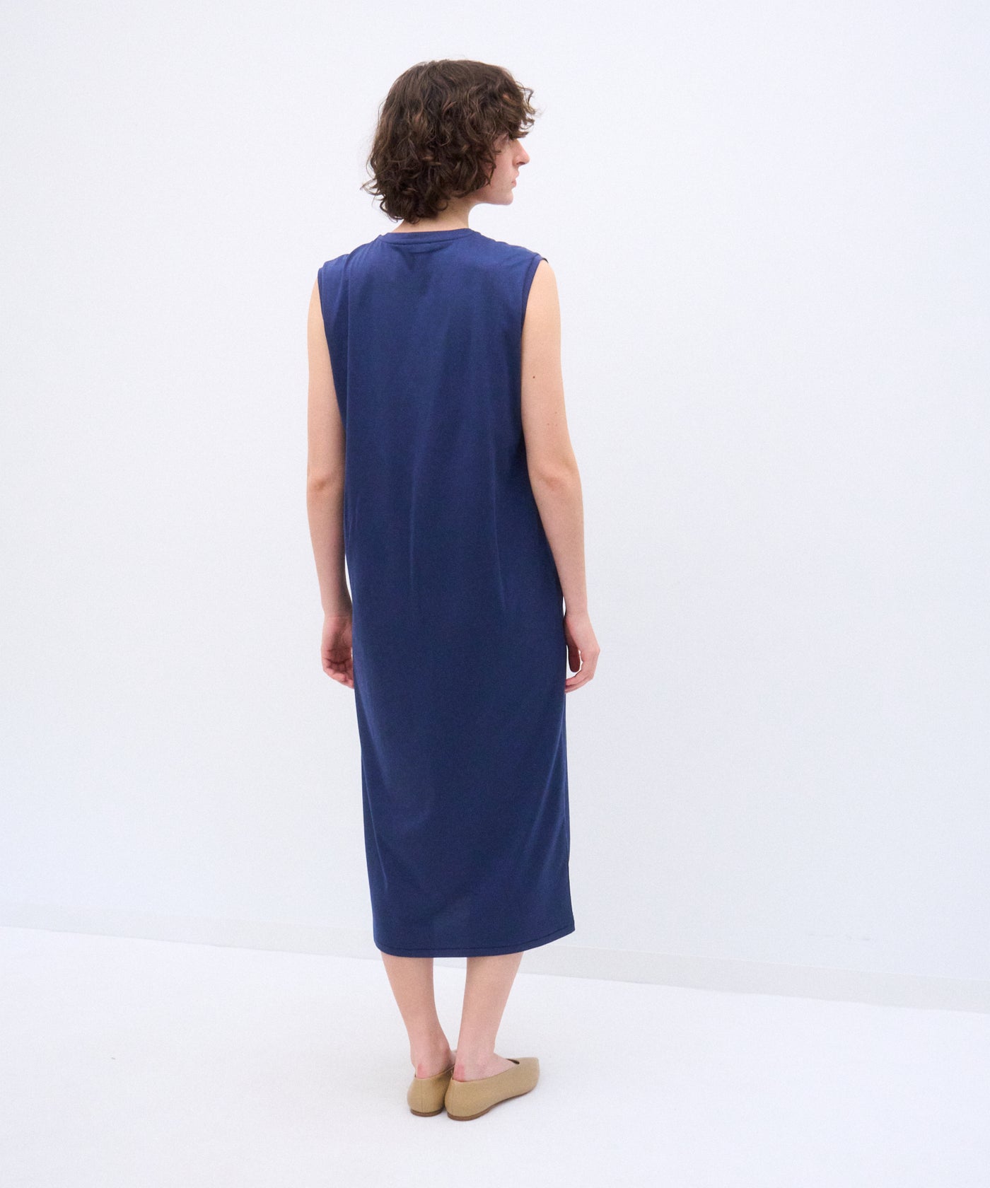 SUVIN 60/2 | SLEEVELESS DRESS – ATON | エイトン