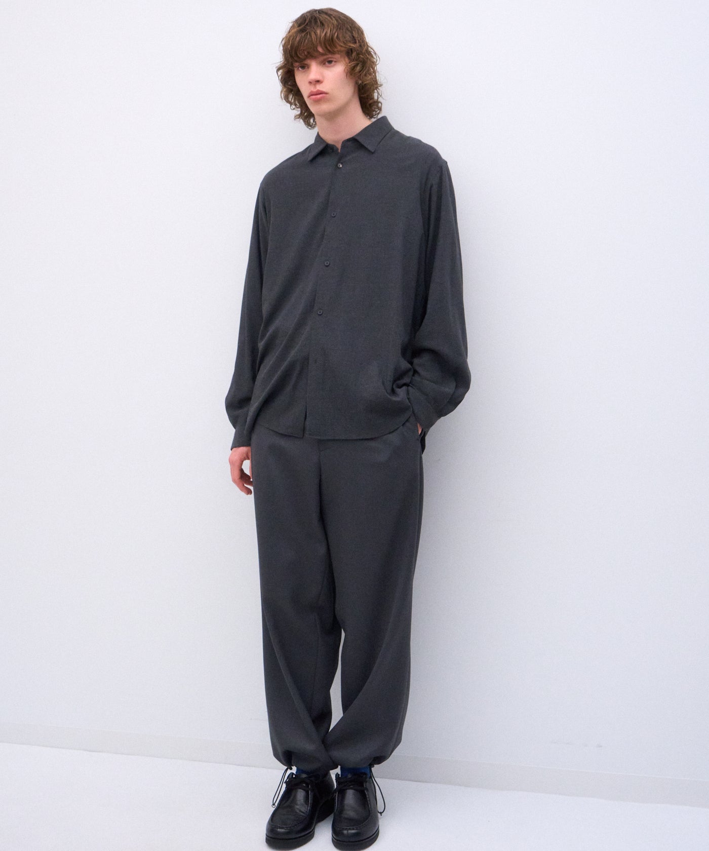 BACK SATIN | UTILITY PANTS – ATON | エイトン