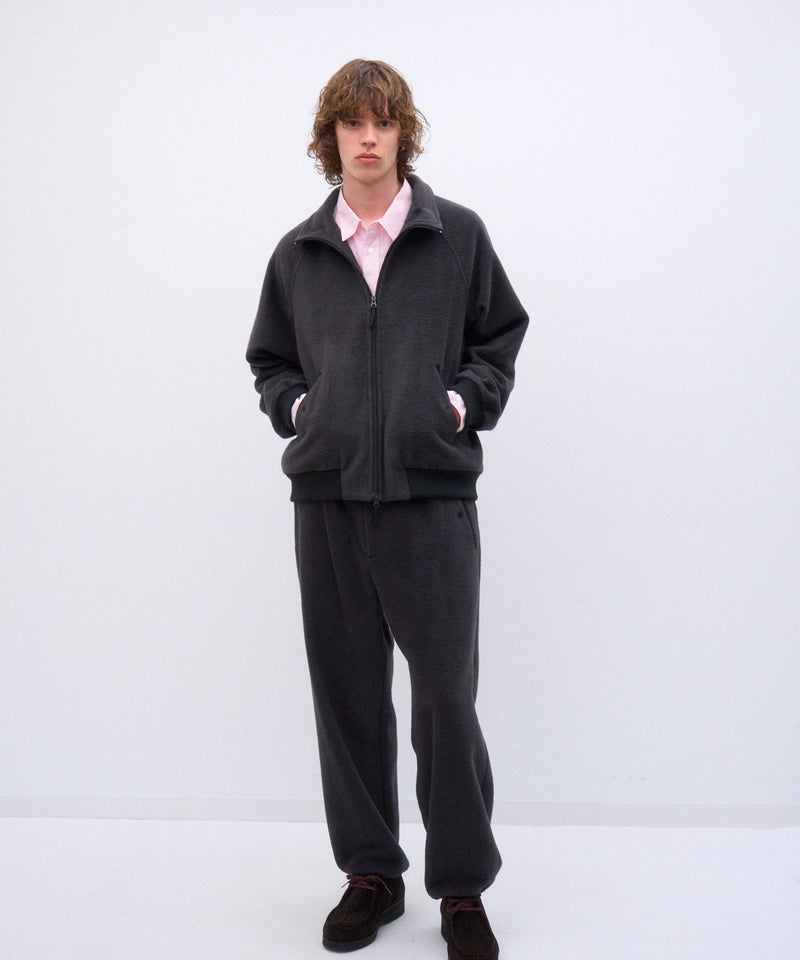 SILK FLEECE | STAND JACKET – ATON | エイトン