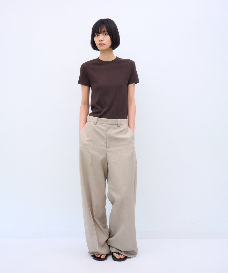 FRESCA CIRCULAR RIB | PERFECT FIT PULLOVER – ATON | エイトン