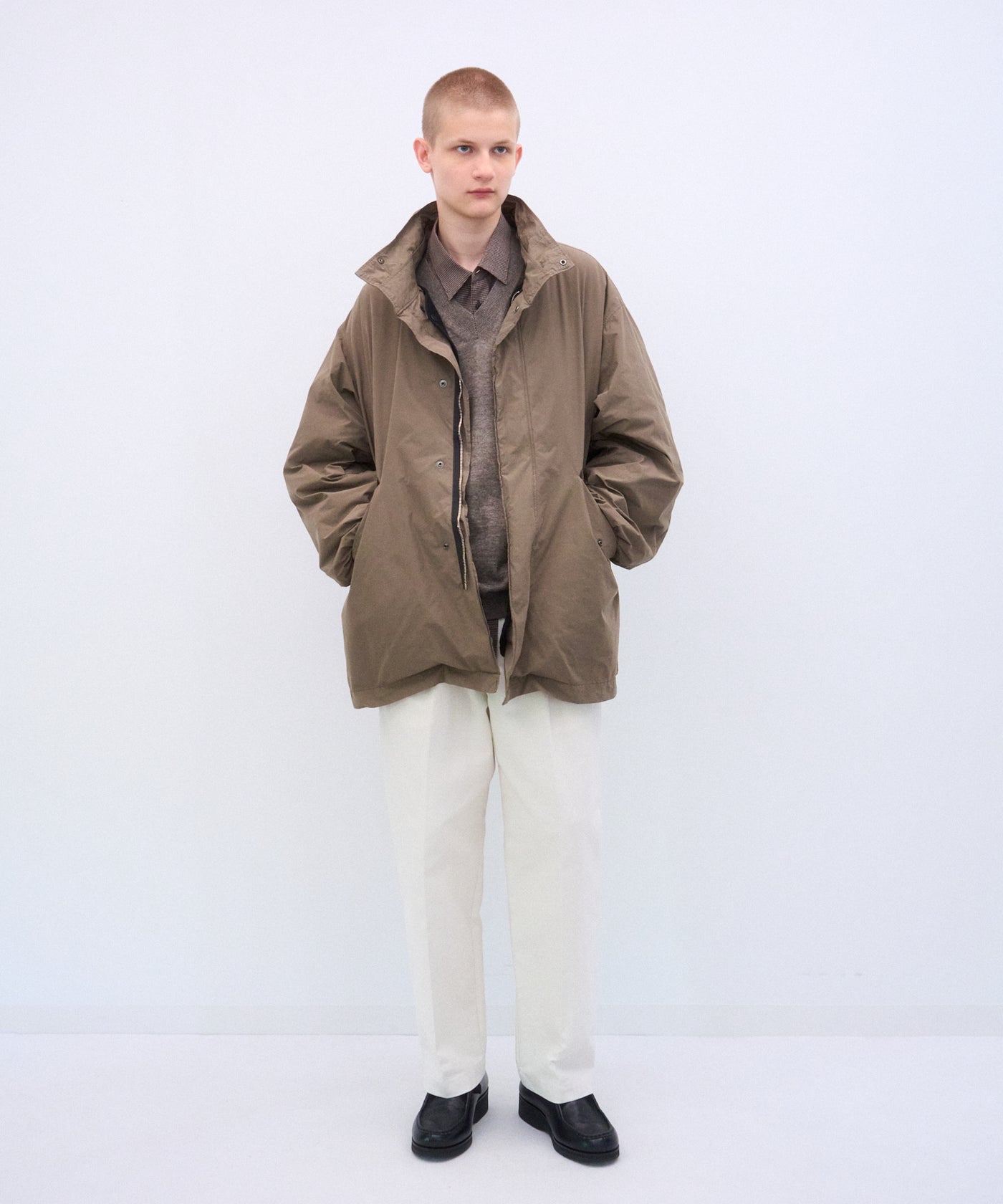 AIR WEATHER | SHORT MODS COAT – ATON | エイトン