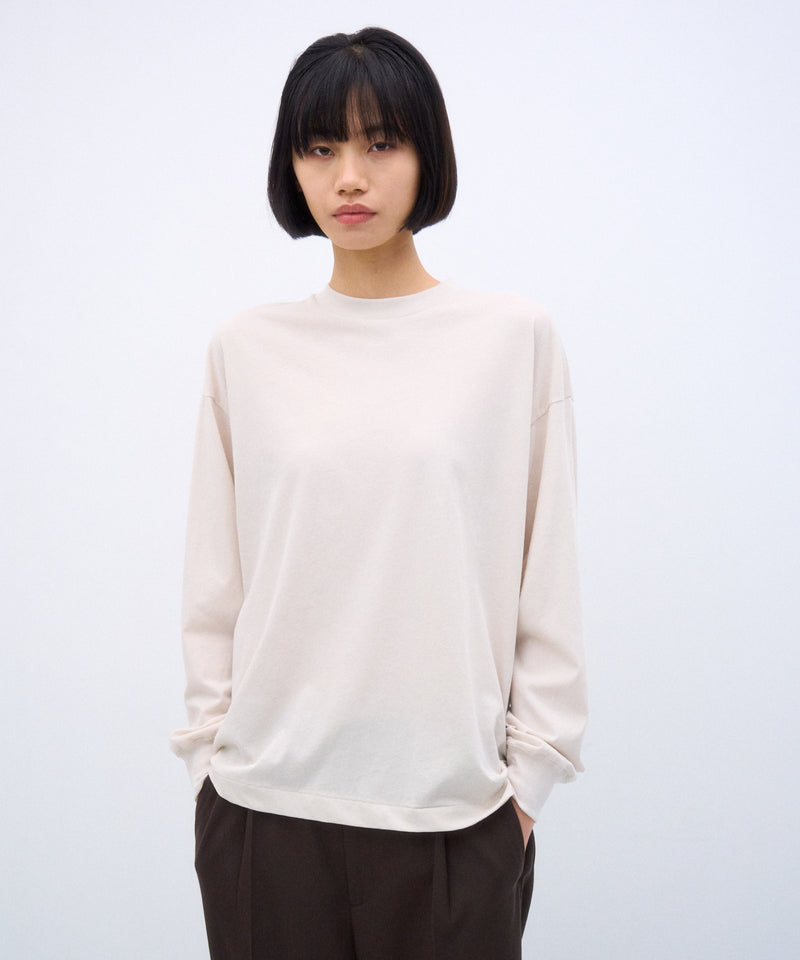 FRESCA NUBUCK | OVERSIZED PULLOVER – ATON | エイトン