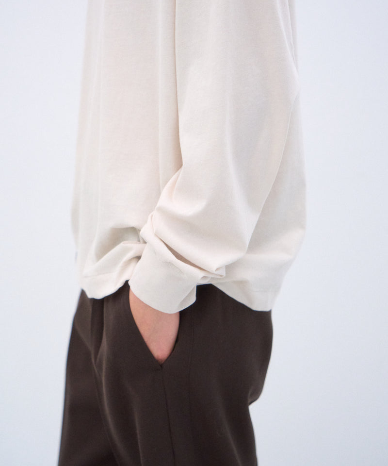 FRESCA NUBUCK | OVERSIZED PULLOVER – ATON | エイトン