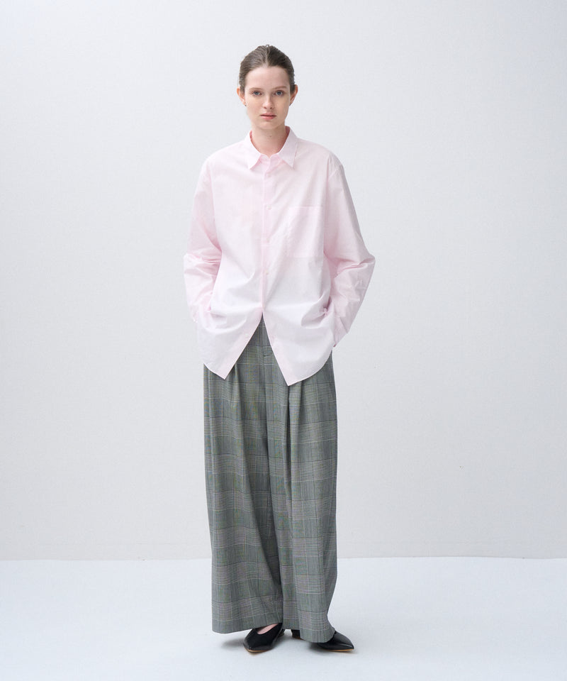 ATON Giza Stripe Standard Shirt／エイトン シャツ GIZA COMPACT STRIPE | STANDARD SHIRT – ATON | エイトン