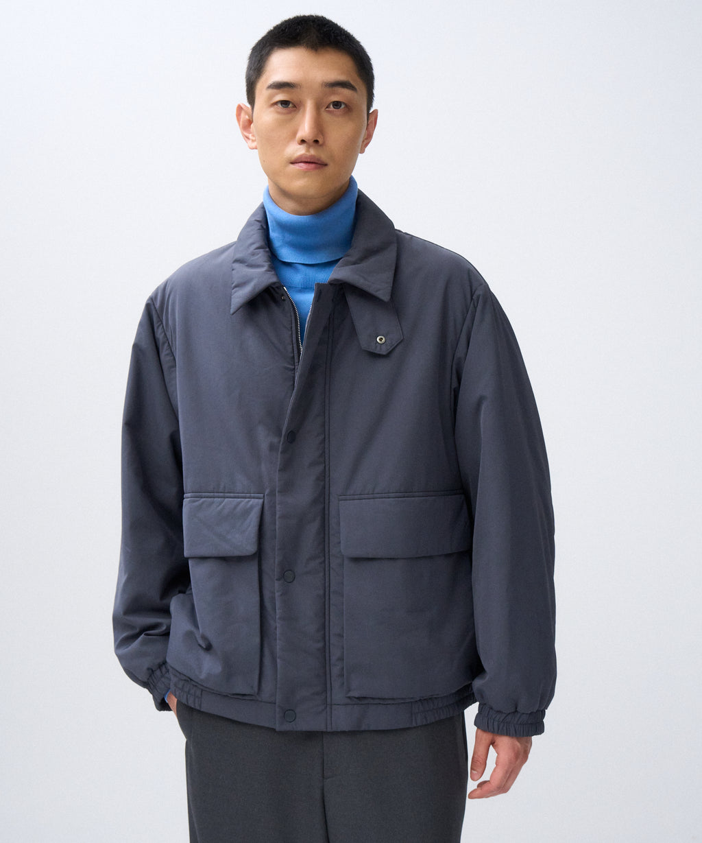 TWIST NYLON TAFTA | PADDED JACKET – ATON | エイトン