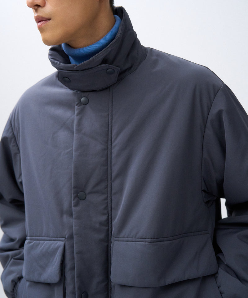 TWIST NYLON TAFTA | PADDED JACKET – ATON | エイトン