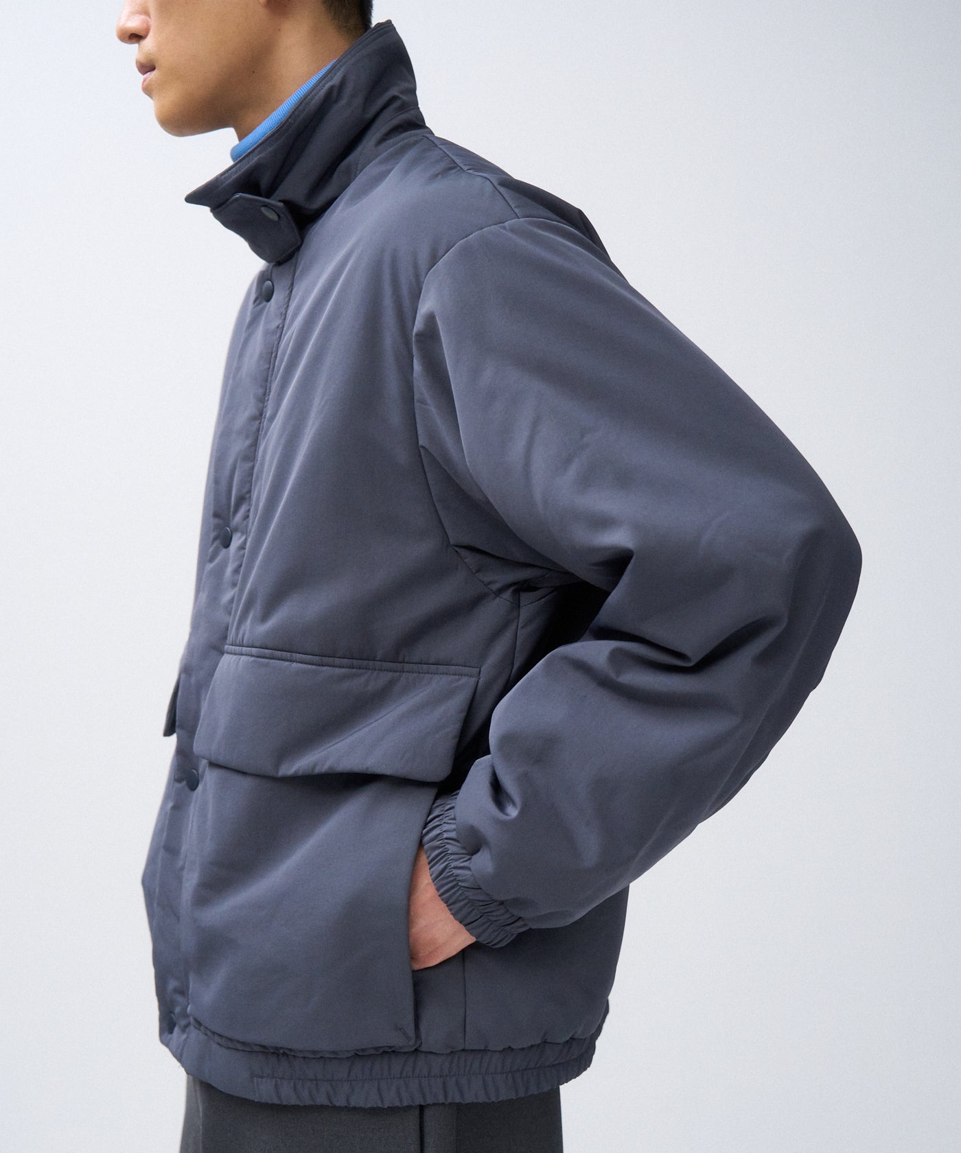 TWIST NYLON TAFTA | PADDED JACKET – ATON | エイトン