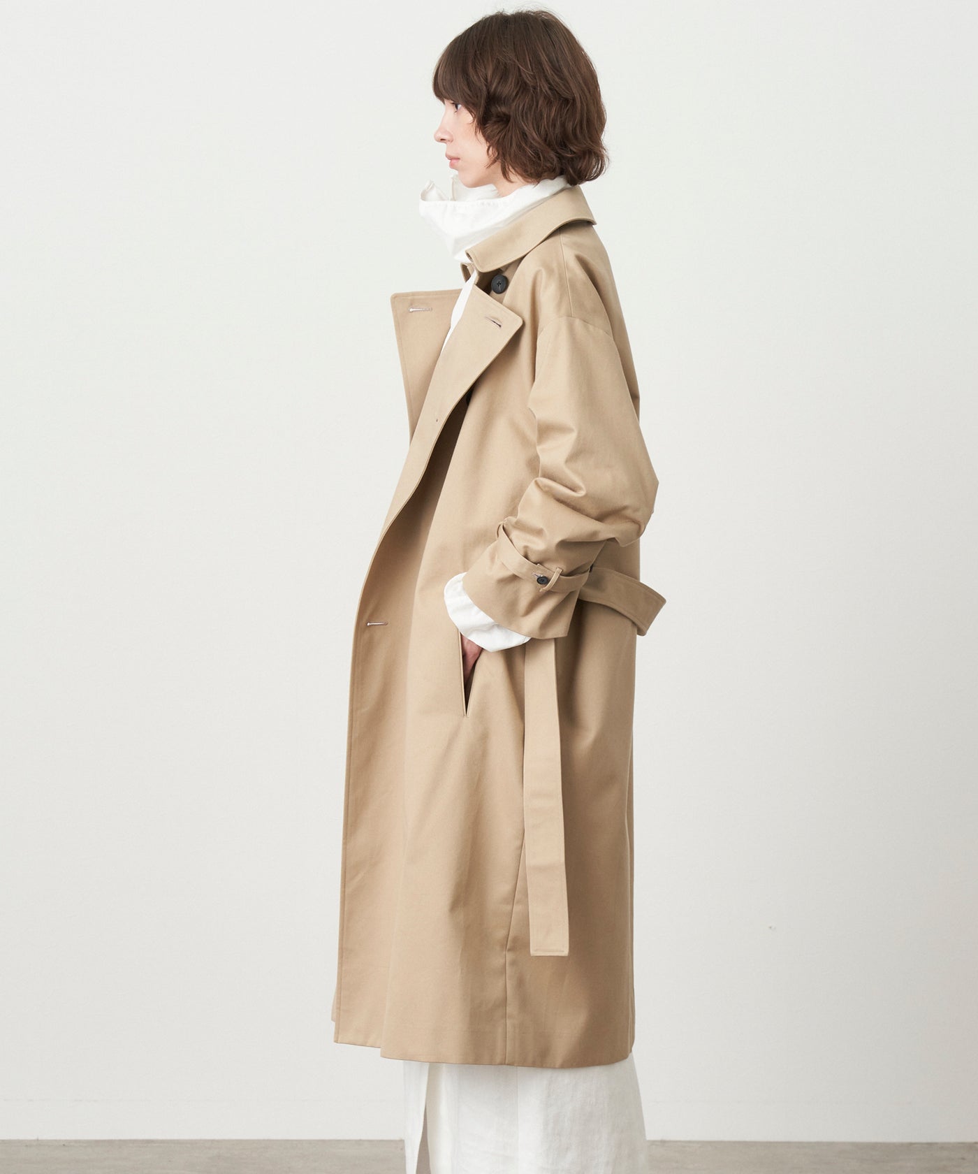 WEST POINT | OVERSIZED TRENCH COAT – ATON | エイトン