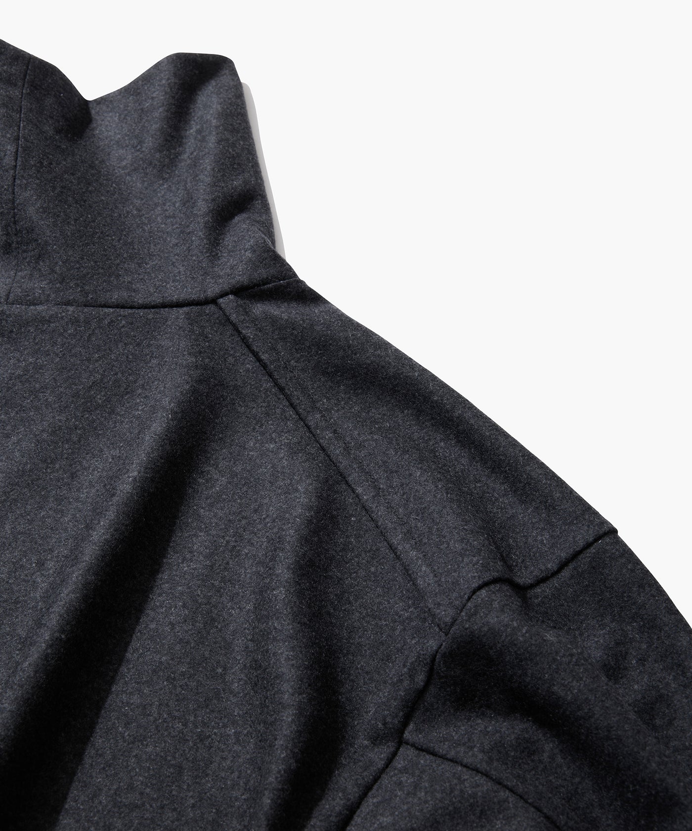 MERINO COLLEGE JERSEY | TURTLENECK PULLOVER – ATON | エイトン