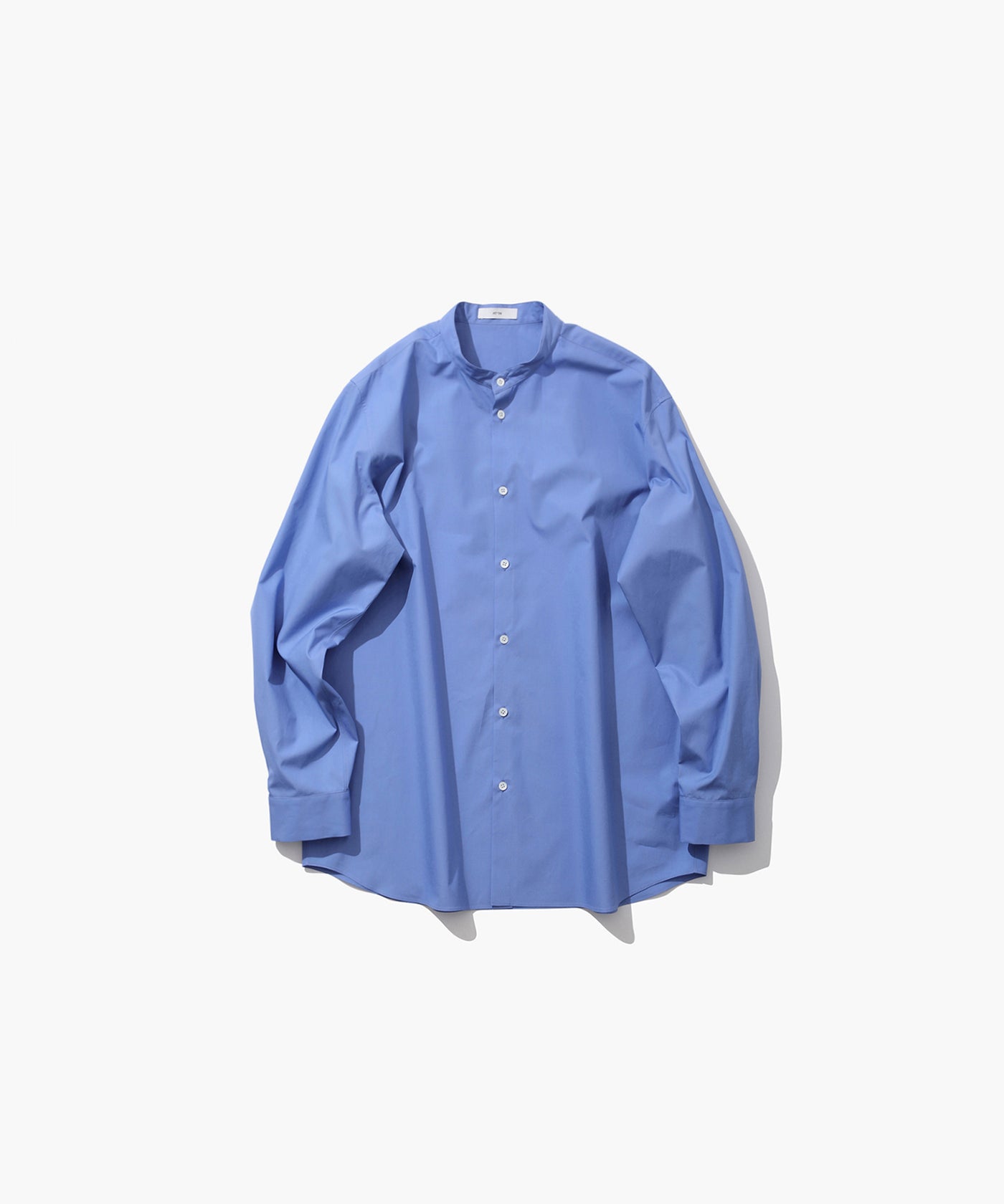 SUVIN BROAD | BAND COLLAR SHIRT – ATON | エイトン