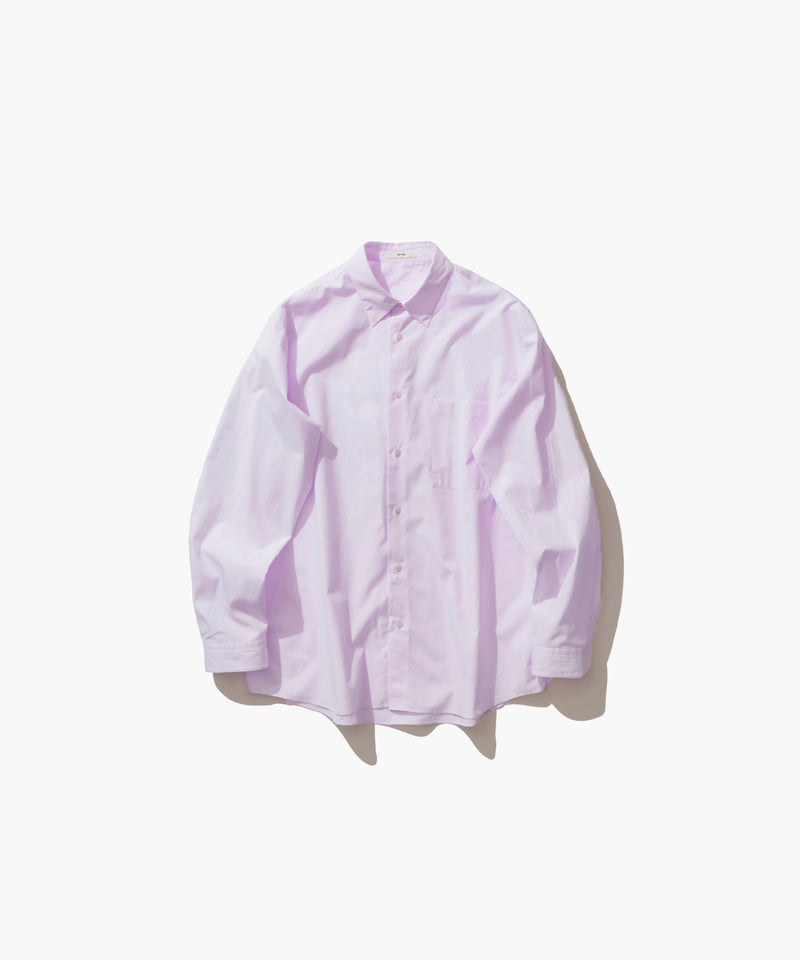 ATON GIZA STRIPE STANDARD SHIRT 06サイズ GIZA COMPACT STRIPE | STANDARD SHIRT – ATON | エイトン