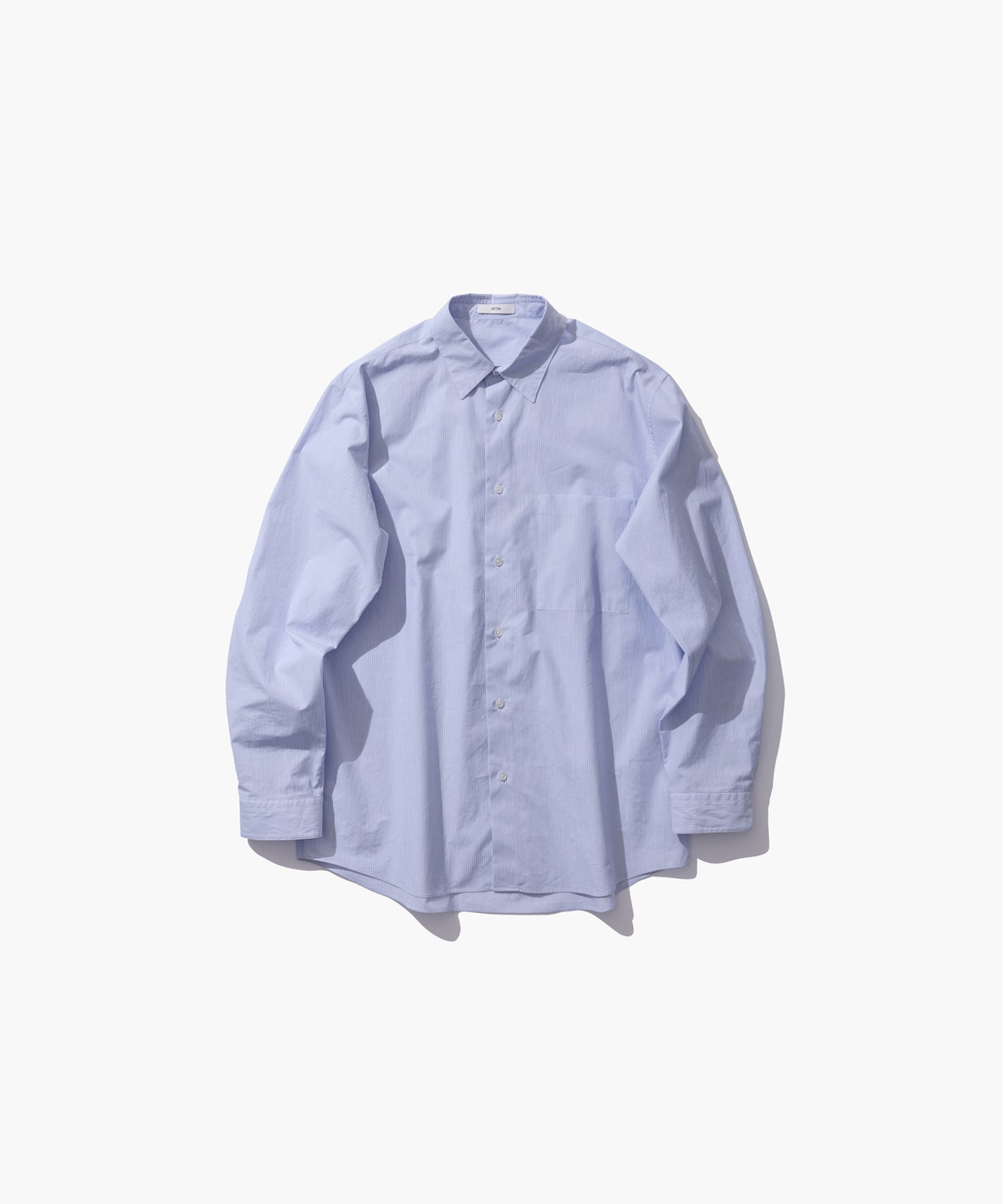 GIZA COMPACT STRIPE | STANDARD SHIRT – ATON | エイトン