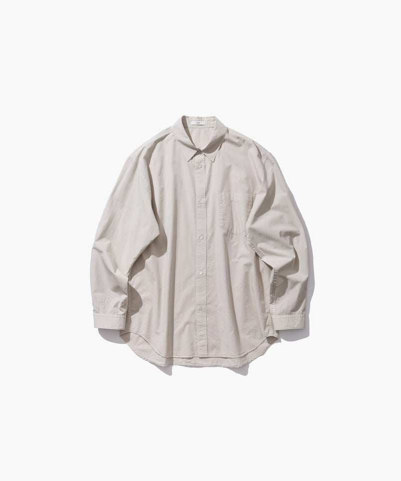 COTTON CASHMERE LAWN | OVERSIZED SHIRT – ATON | エイトン