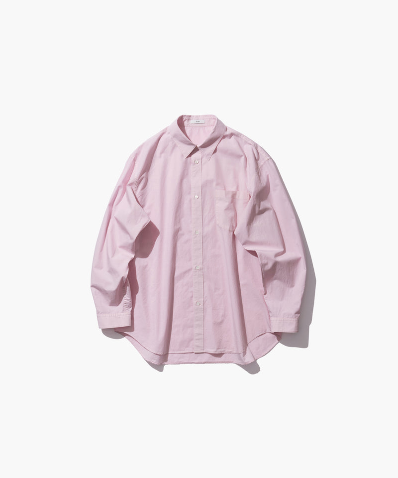 COTTON CASHMERE LAWN | OVERSIZED SHIRT – ATON | エイトン