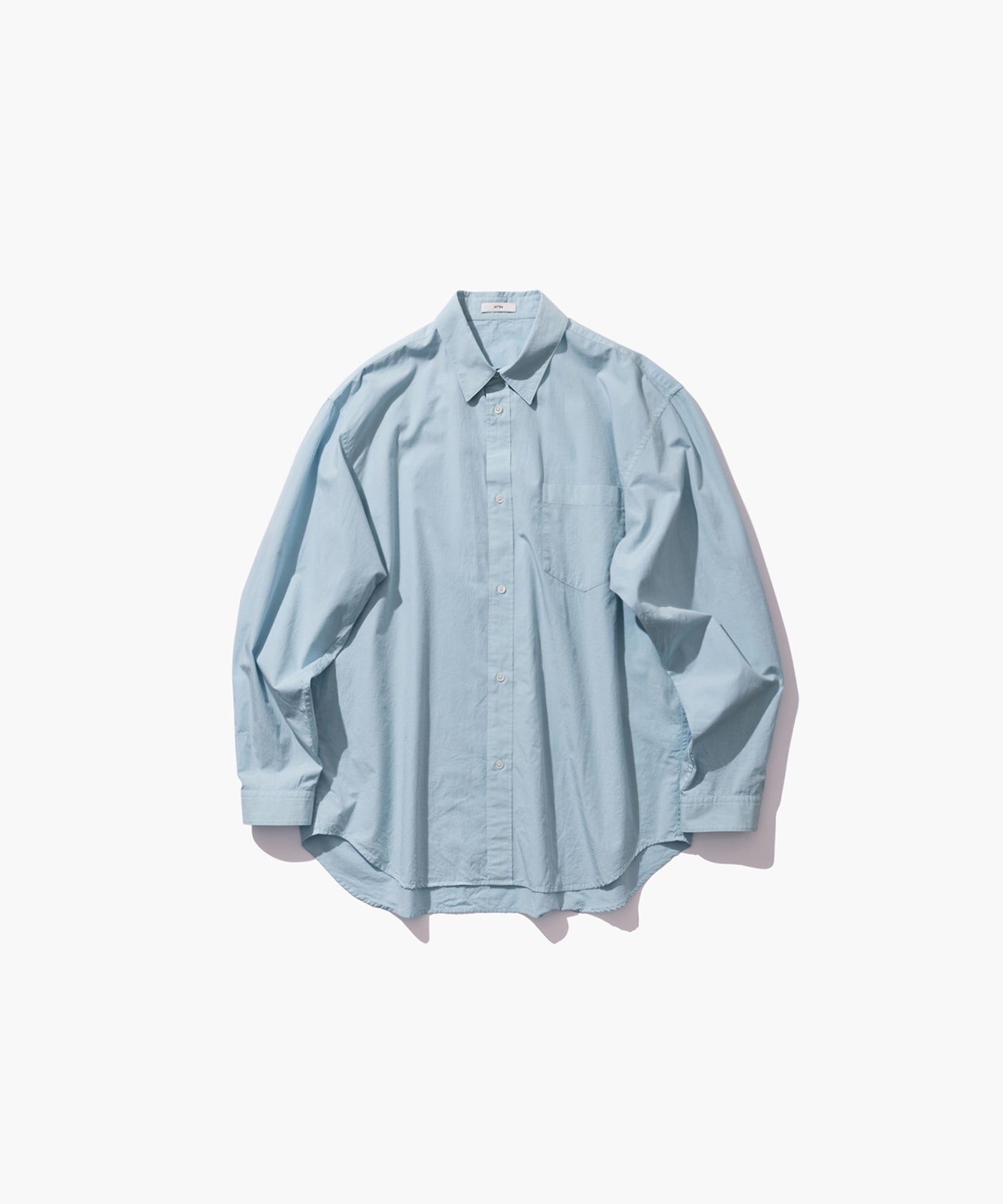 COTTON CASHMERE LAWN | OVERSIZED SHIRT – ATON | エイトン