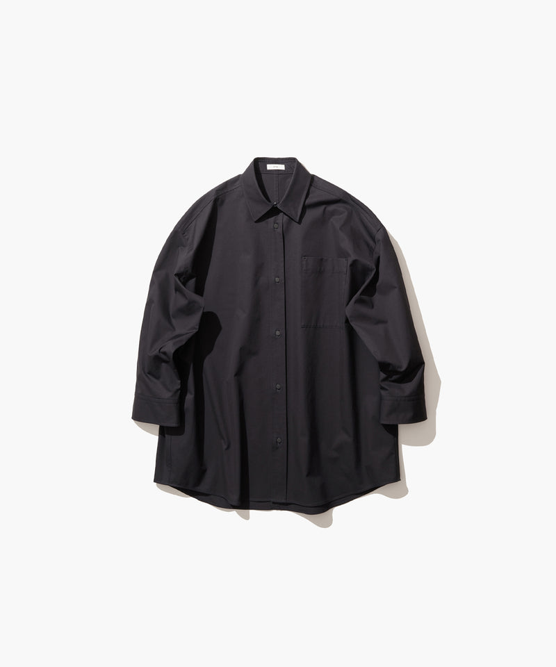 ORGANIC COTTON TWILL | OVERSIZED SHIRT JACKET