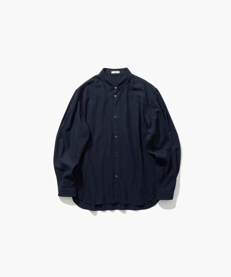 COTTON SILK VIERA | LOOSE FIT SHIRT – ATON | エイトン