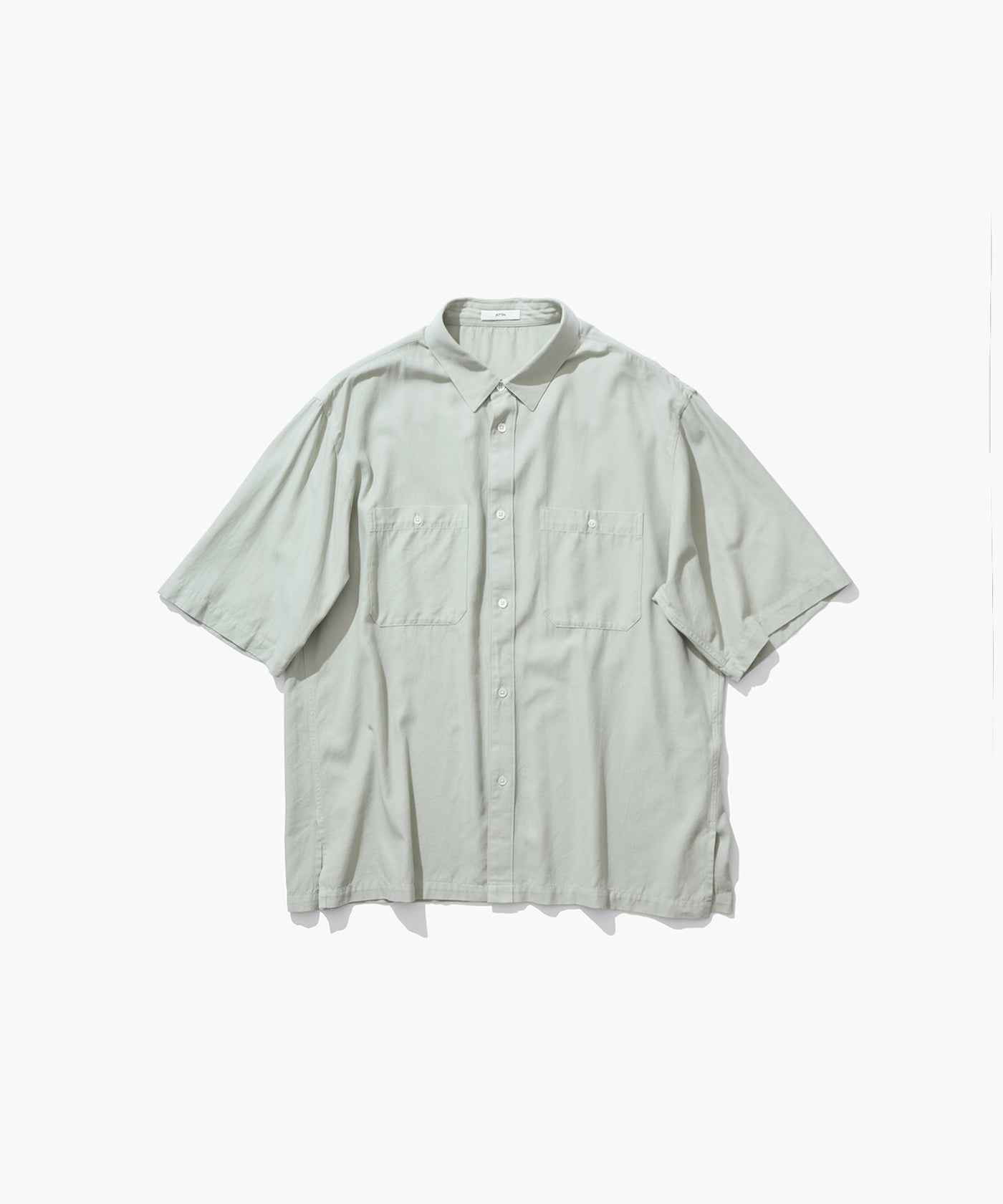 COTTON SILK VIERA | LOOSE FIT HALF SLEEVE SHIRT – ATON | エイトン