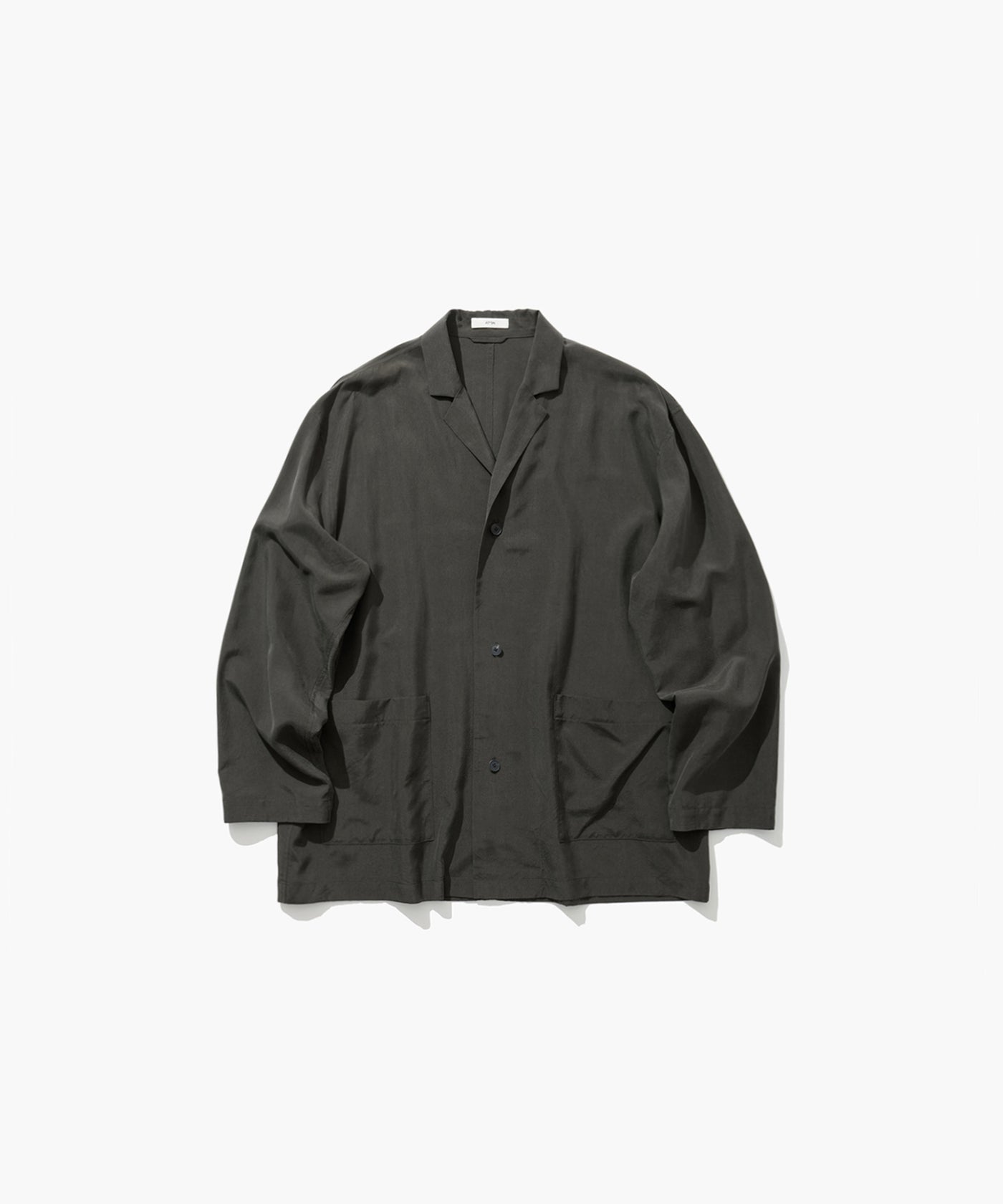 SILK SUEDE | SHIRTS JACKET – ATON | エイトン