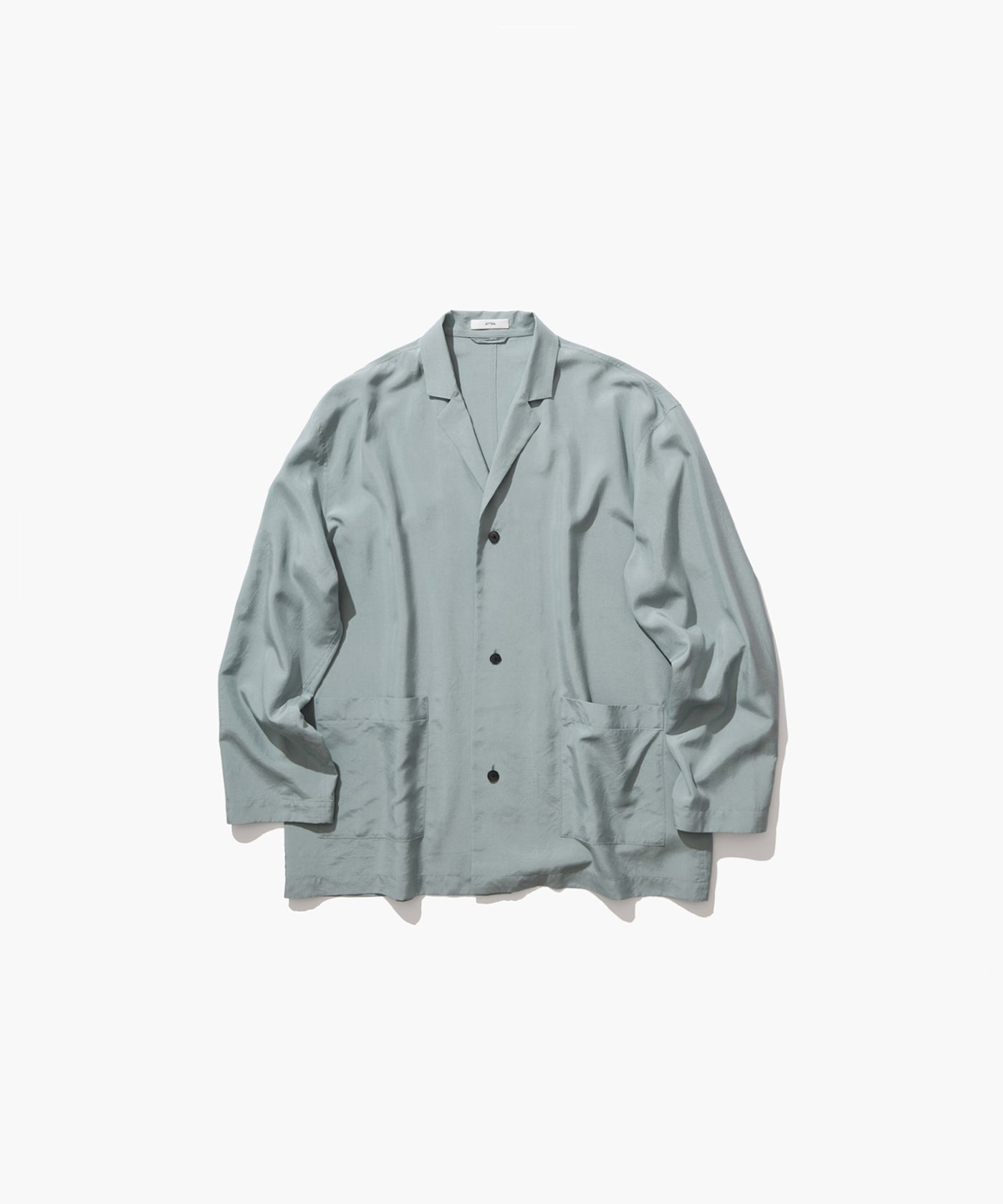 <極美品>今期26SS ATON COTTON LINEN JACKET COTTON LINEN KATSURAGI | WORK JACKET – ATON | エイトン