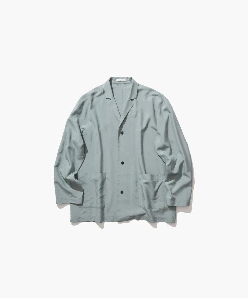 SILK SUEDE | SHIRTS JACKET – ATON | エイトン