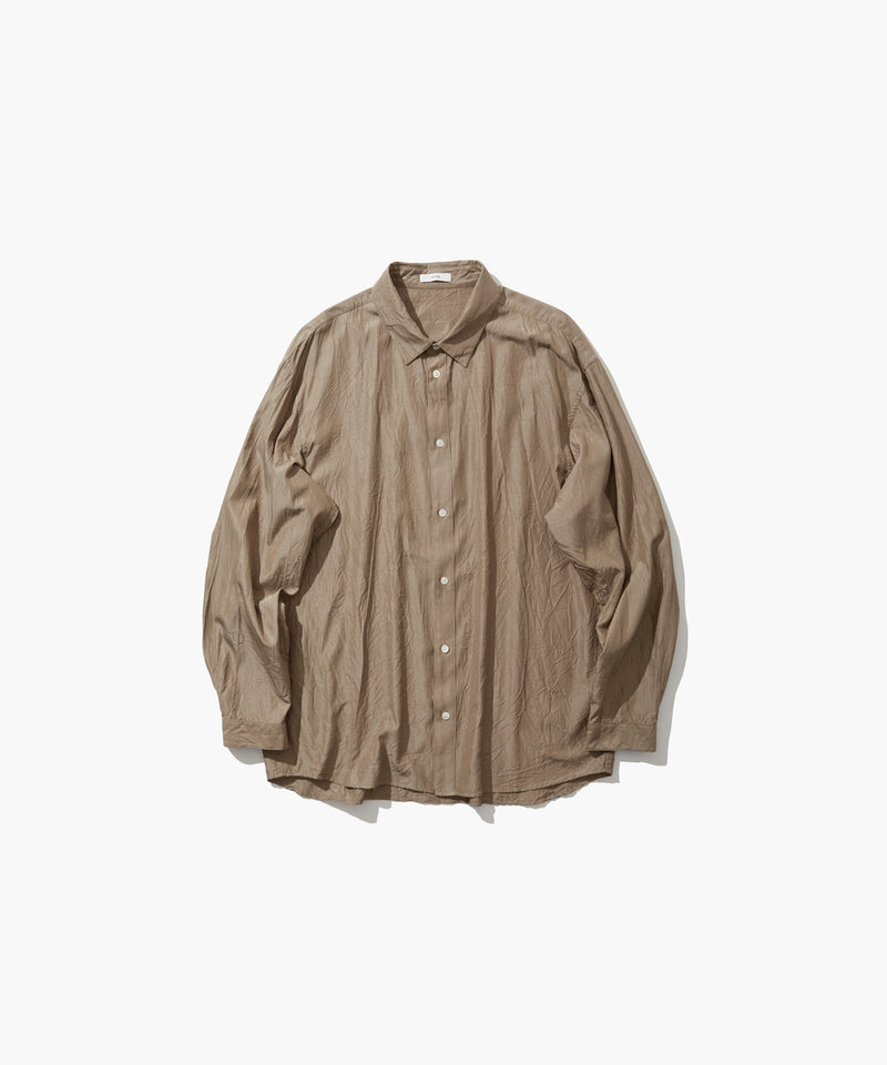 SHORT FIBER SILK | WASHED SHIRT