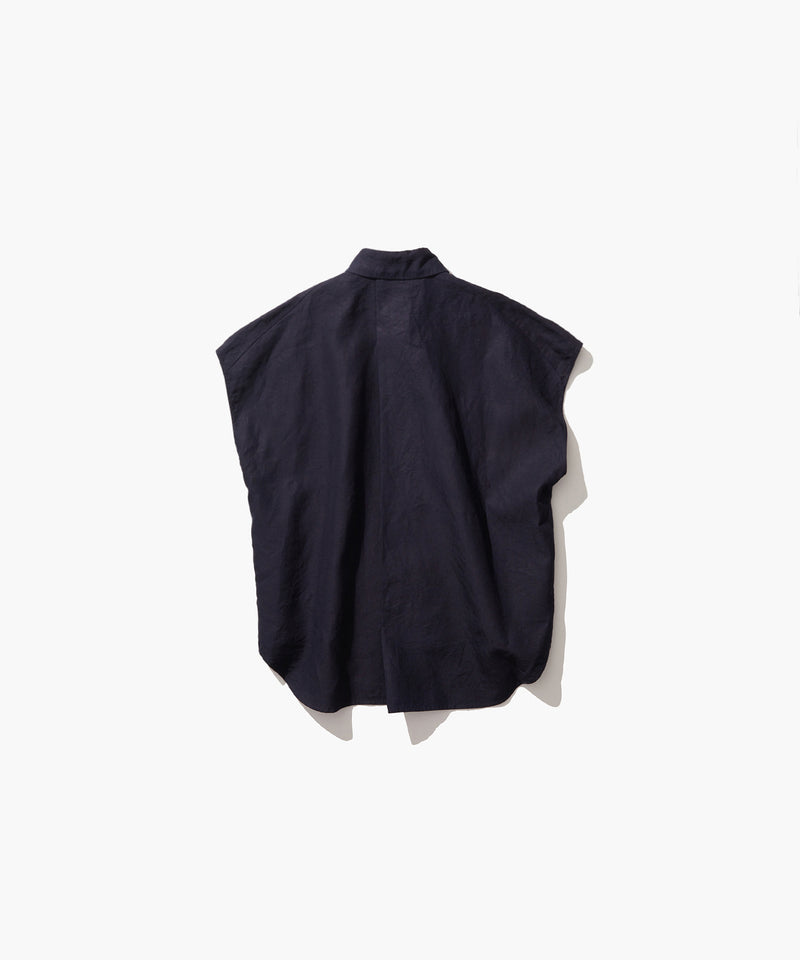 LINEN WEATHER | OFF-SLEEVE CPO JACKET