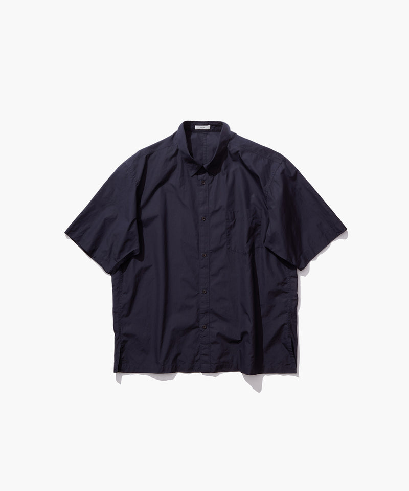 SUVIN BROAD | WASHED HALF SLEEVE SHIRT – ATON | エイトン