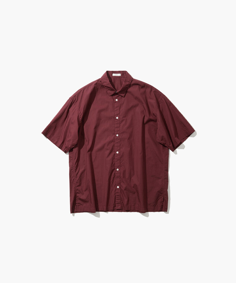 COTTON LAWN | OVERSIZED SHORT SLEEVE SHIRT