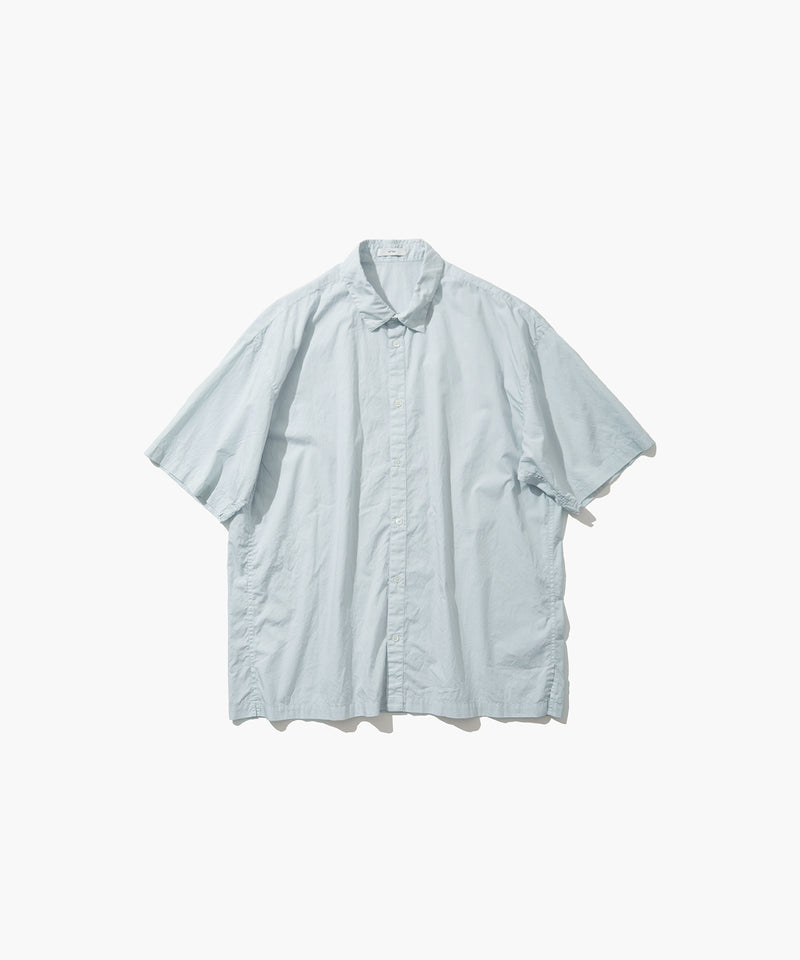 COTTON LAWN | OVERSIZED SHORT SLEEVE SHIRT