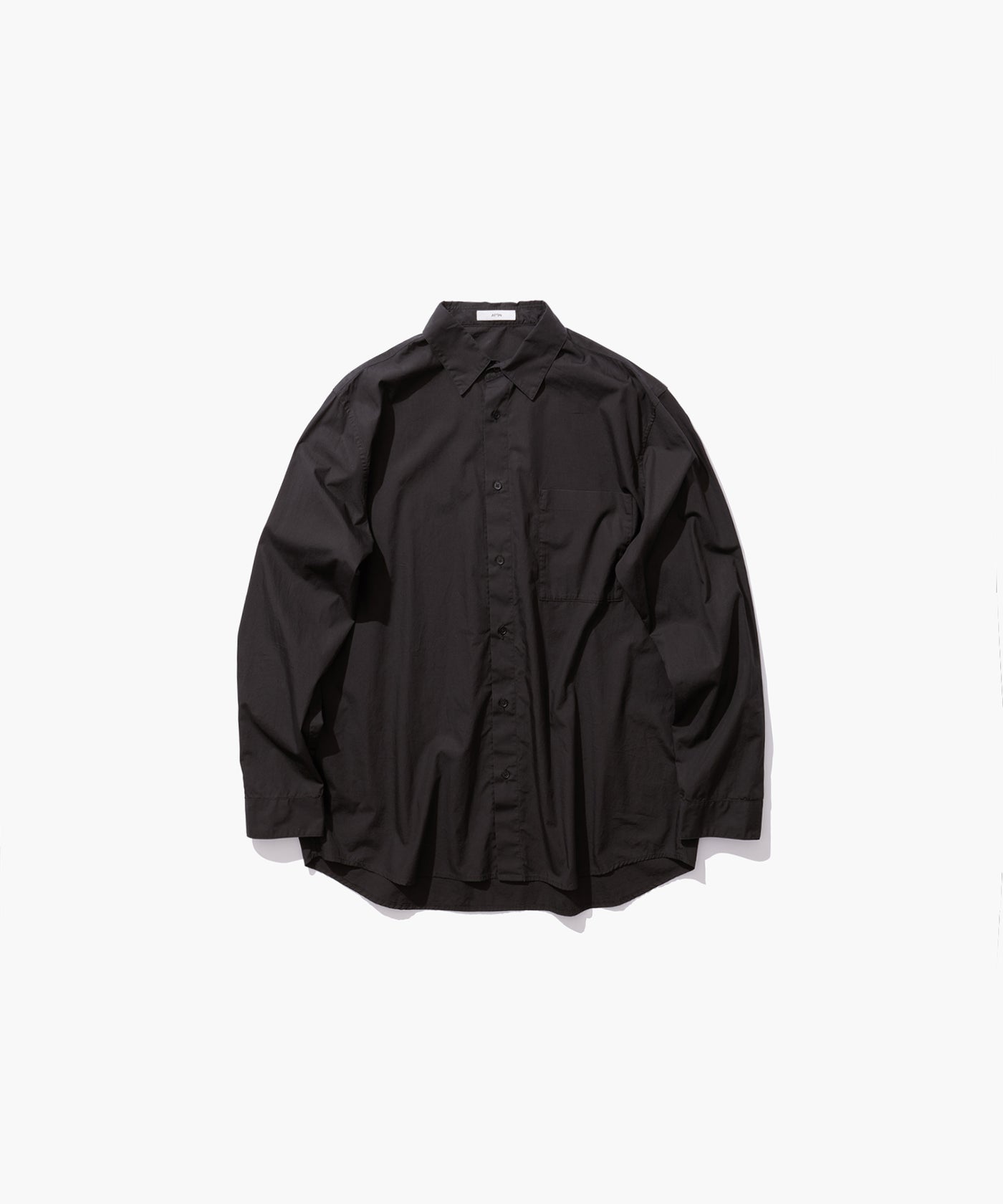半額以下 美品 ATON BABY CASHMERE STOLE BLACK 黒 NATURAL DYED COTTON LAWN | STANDARD SHIRTS – ATON | エイトン