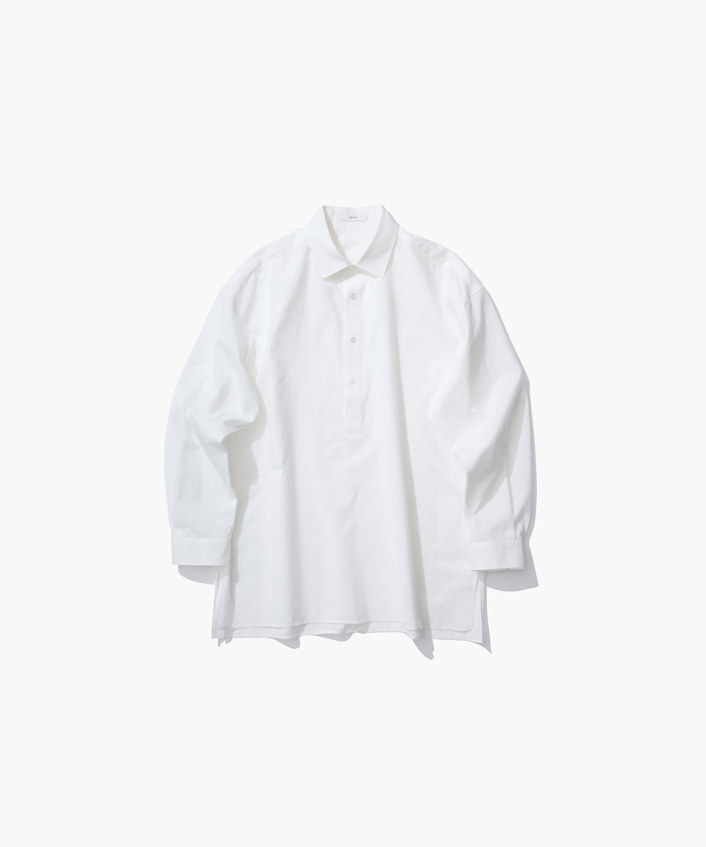 COTTON SILK LAWN | OVERSIZED SHIRT – ATON | エイトン