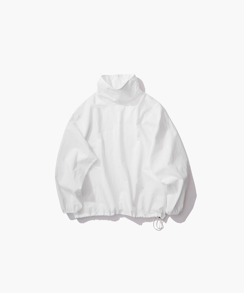 COTTON SILK LAWN | HIGHNECK PULLOVER SHIRT