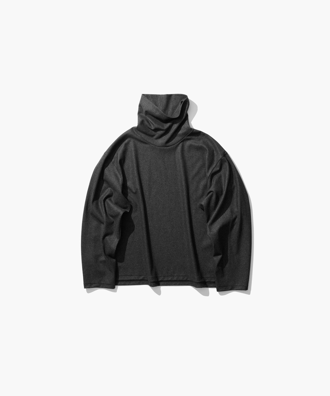 MERINO COLLEGE JERSEY | TURTLENECK PULLOVER – ATON | エイトン
