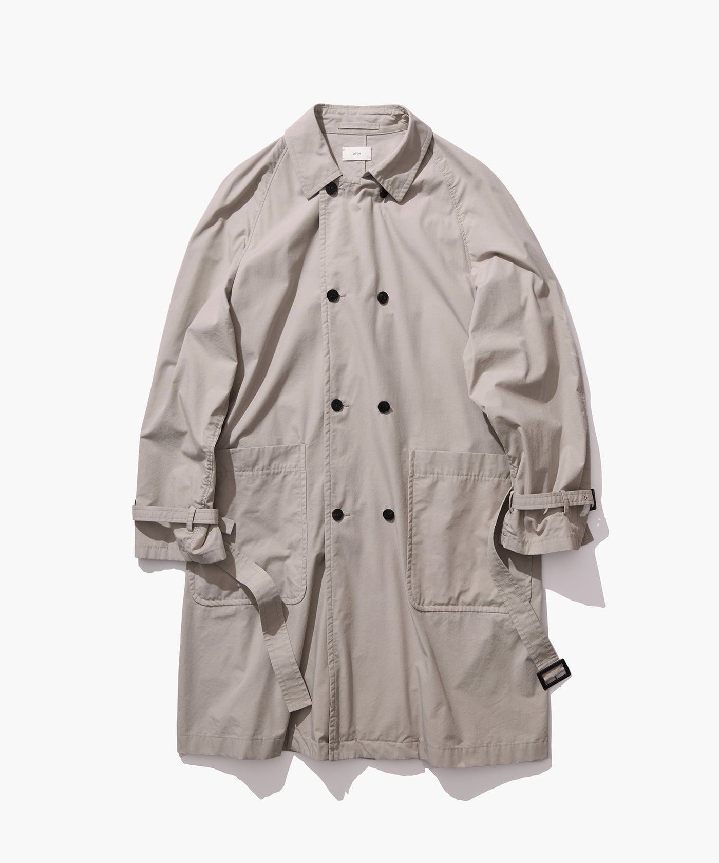 LIGHT TC GABARDINE | WASHED TRENCH COAT – ATON | エイトン