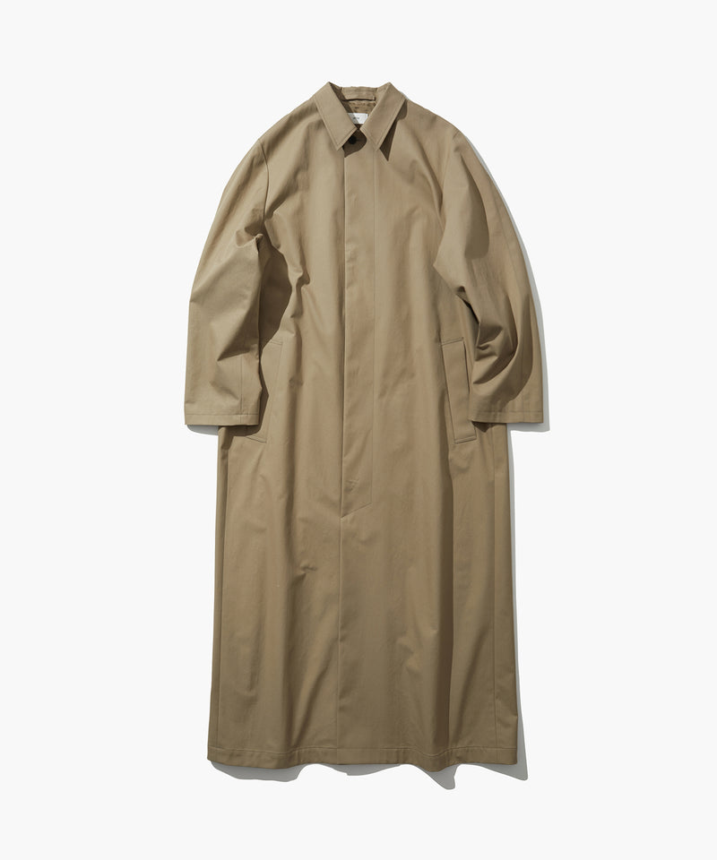 ORGANIC COTTON TWILL | BALMACAAN COAT