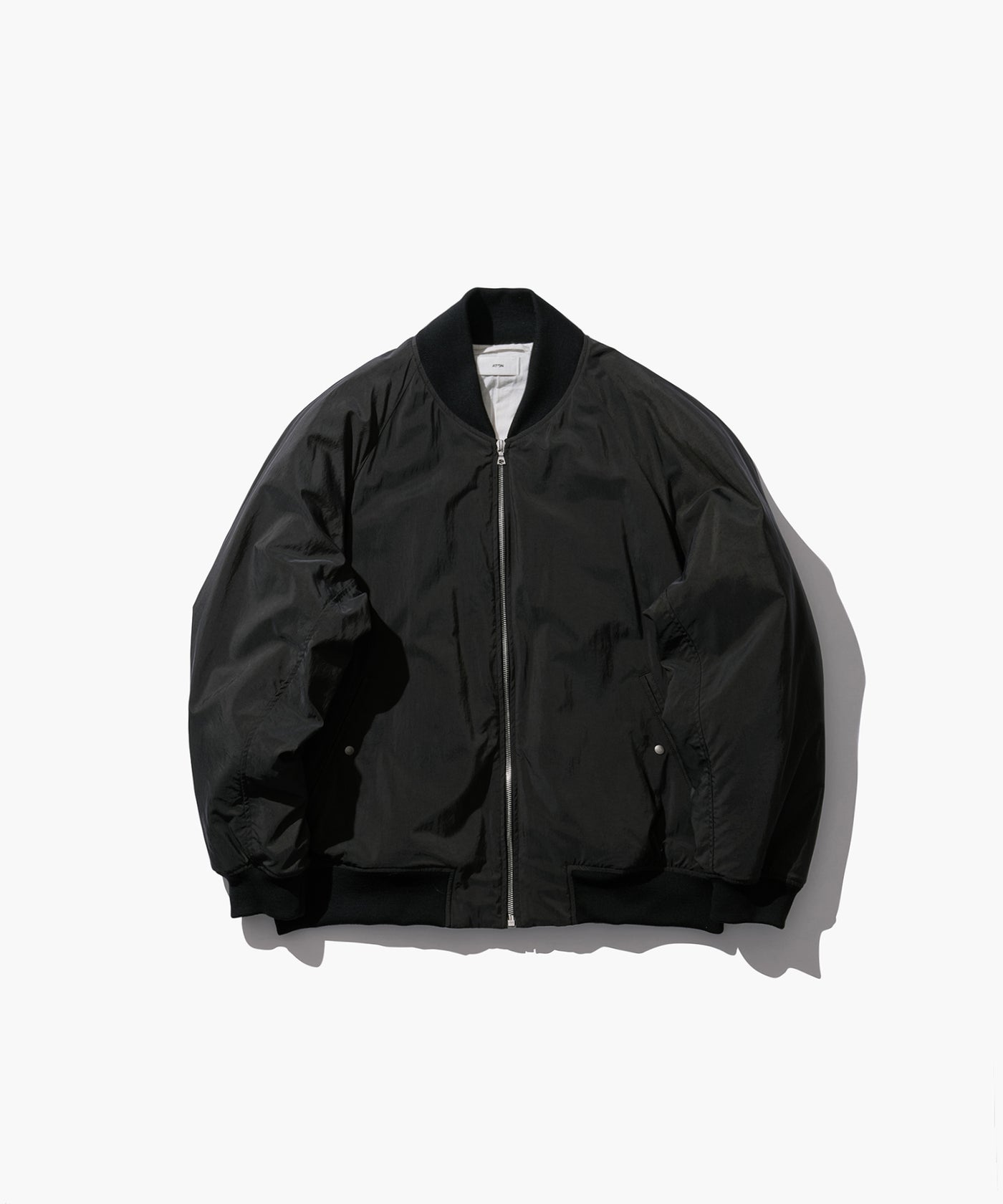 ジャケット・アウター Martine Sitbon archive size40 FIBRIL NYLON SATIN | FLIGHT JACKET – ATON | エイトン