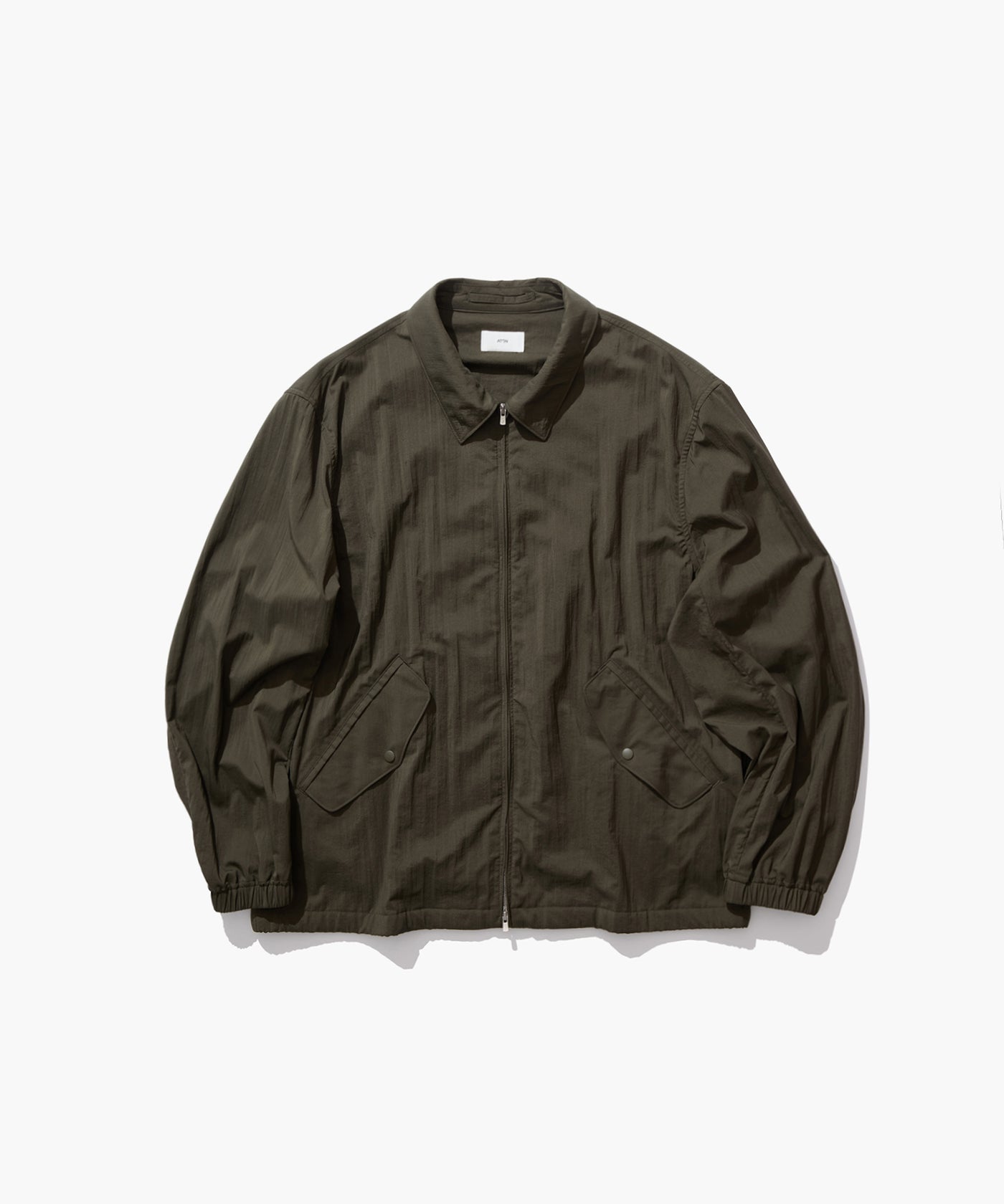 ATON ナイロンジャケット サイズ04 オリーブ MAT AIRLY NYLON | FLIGHT JACKET – ATON | エイトン