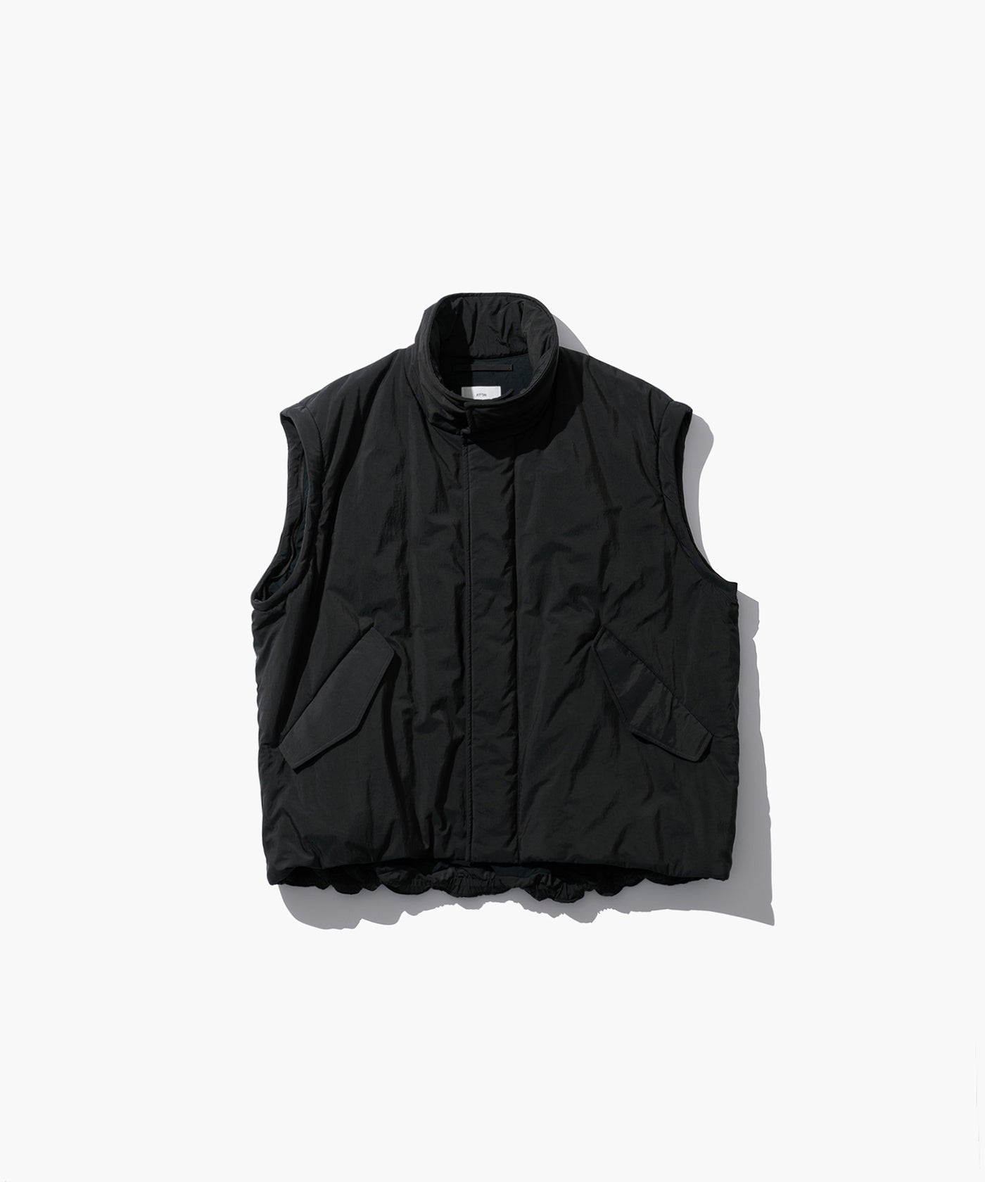 FIBRIL NYLON SATIN | DETACHABLE JACKET – ATON | エイトン