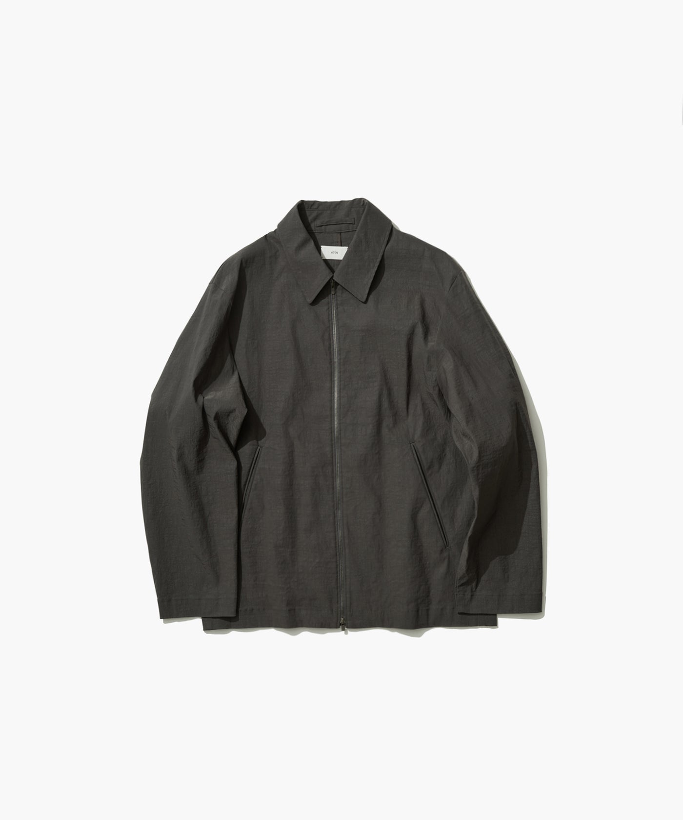 STRETCH NYLON LINEN | ZIP-UP JACKET – ATON | エイトン