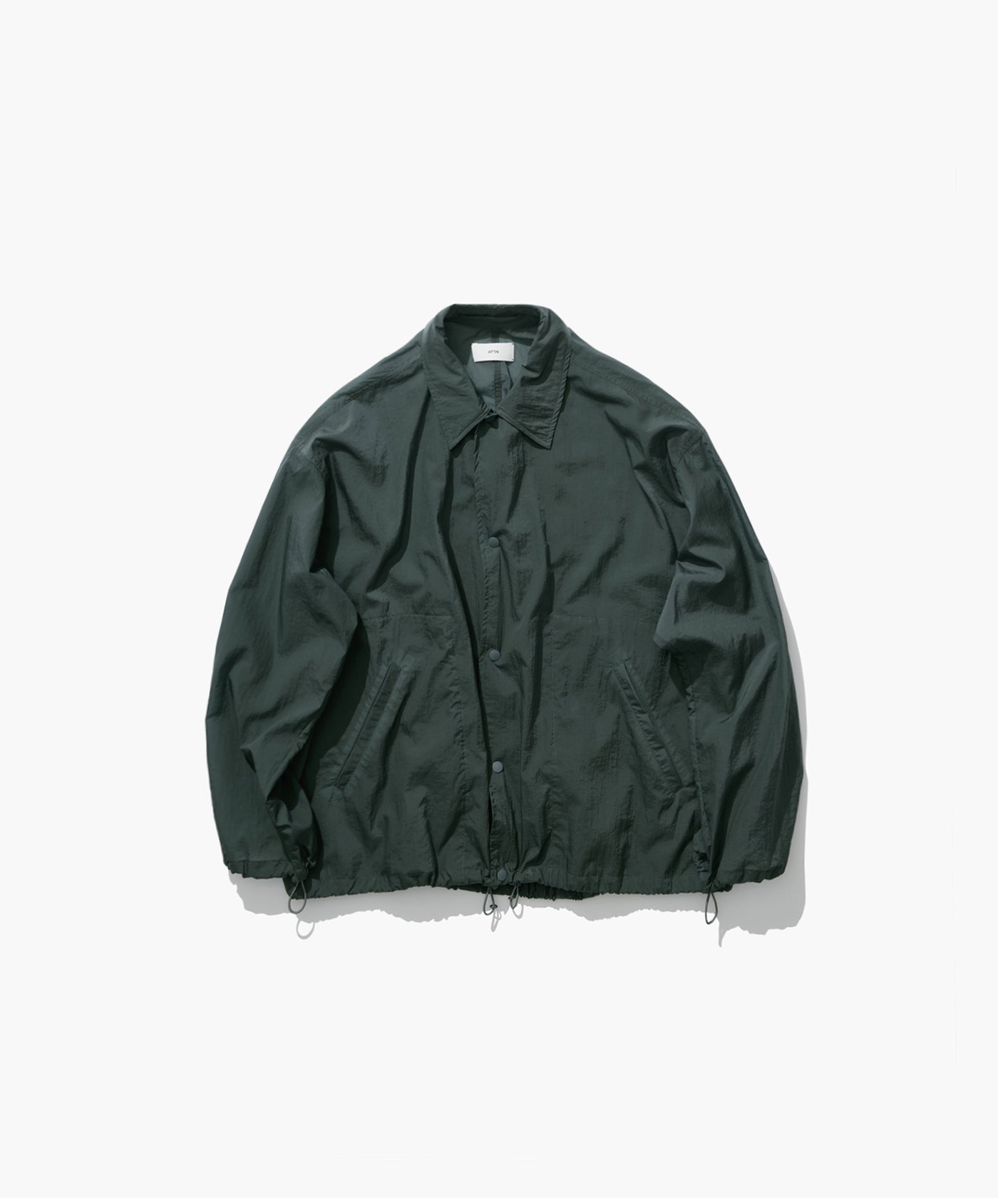【ほぼ新品】ATON ブルゾン ATON(エイトン) NYLON TWILL OVERSIZED HARRINGTON JACKET - COLDBECK