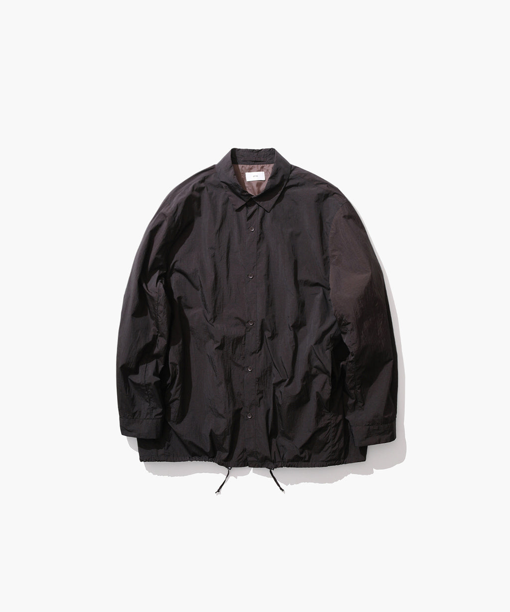 HAND DYED NYLON | SHIRT JACKET – ATON | エイトン