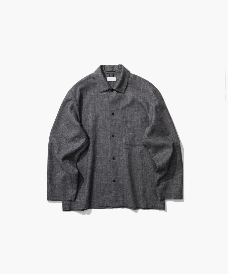 LINEN WOOL TWILL | SHIRT JACKET
