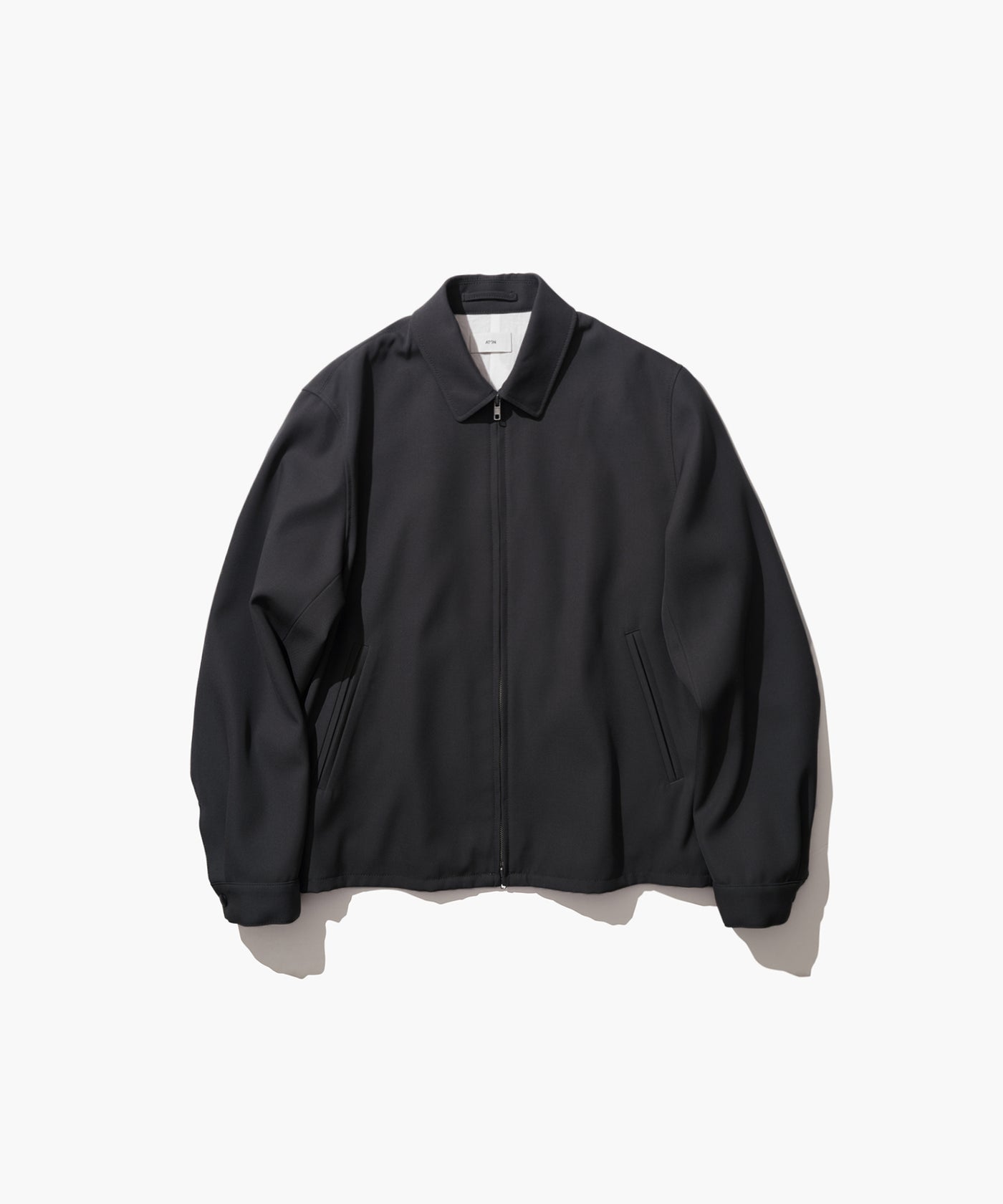 BACK SATIN | HARRINGTON JACKET – ATON | エイトン