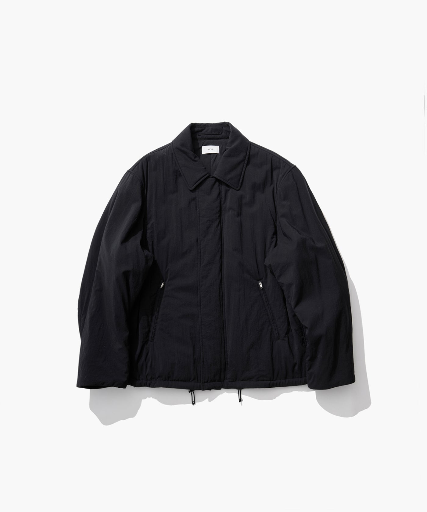 ATON Harrington Jacket 25ss ジャケット 送料無料】ブルゾン BACK SATIN HARRINGTON
