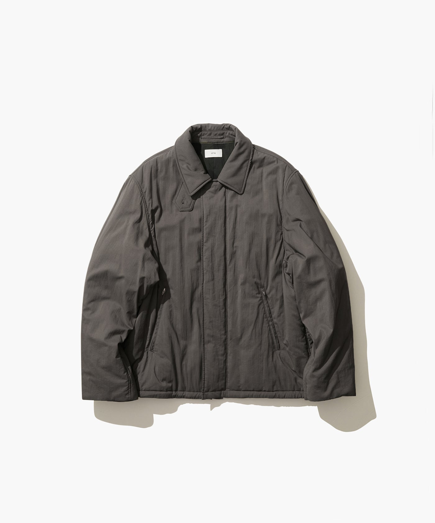 MAT AIRY NYLON | WOOL PADDED HARRINGTON JACKET – ATON | エイトン